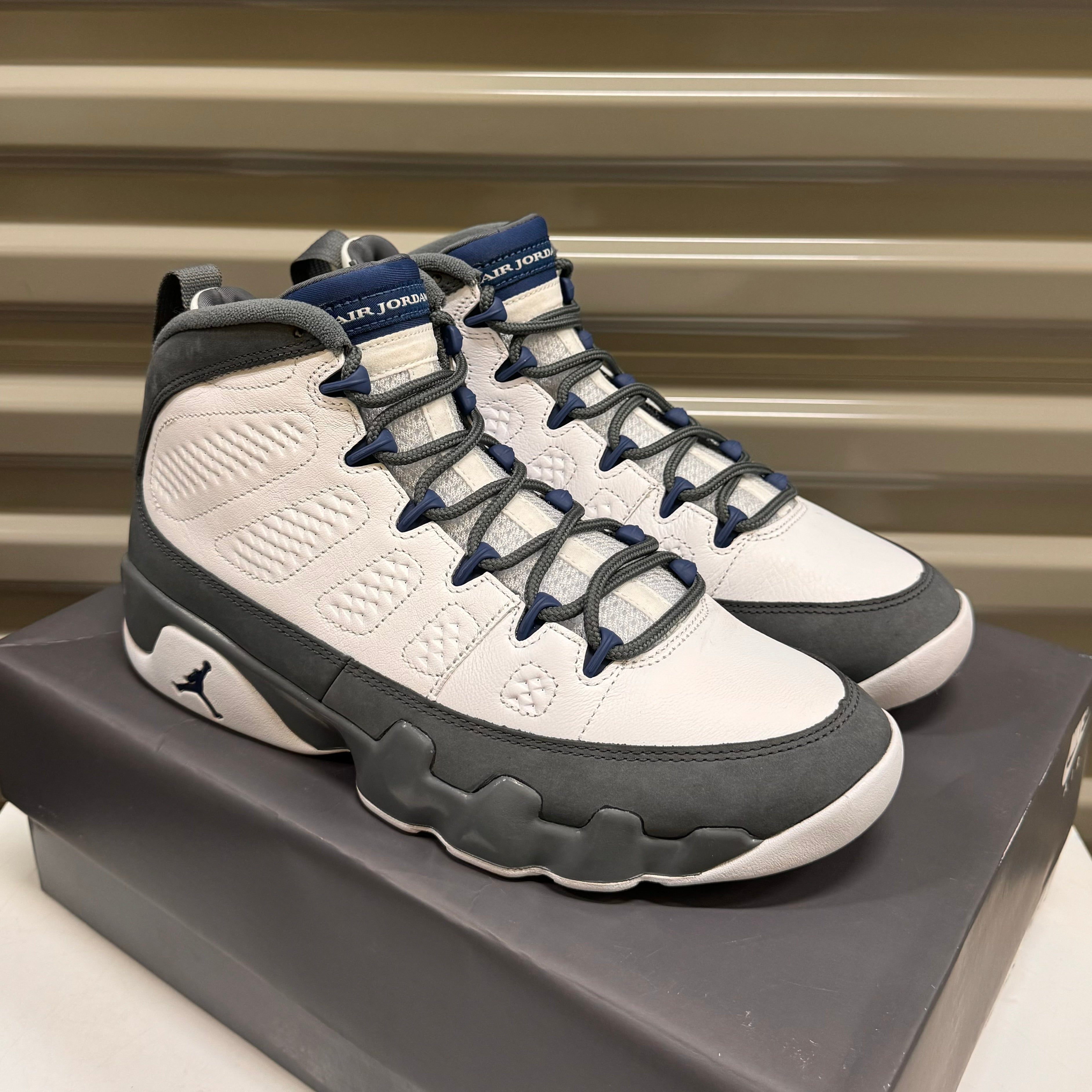 Jordan 9 “Flint Grey French Blue”